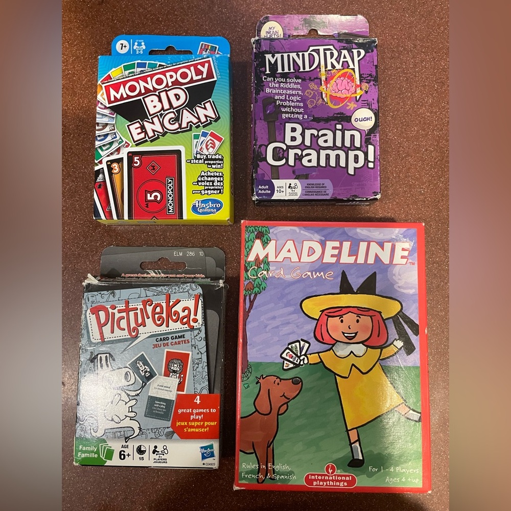 Bundle of family Card Games